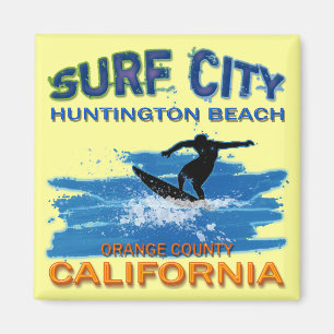 SURF CITY HUNTINGTON BEACH MAGNET