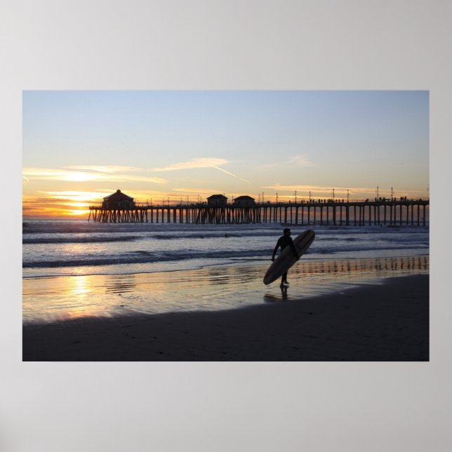 Surf City " Low Tide Poster (Front)