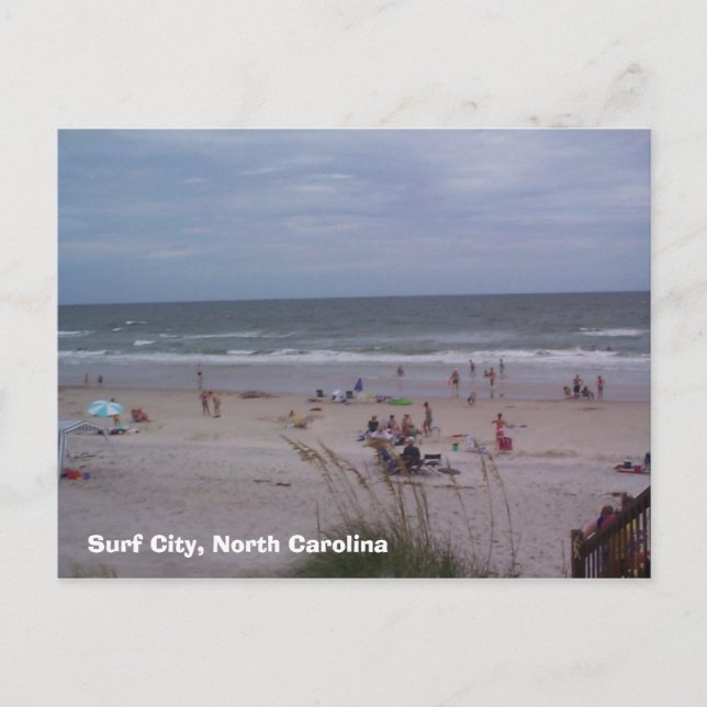 Surf City, North Carolina Postcard (Front)