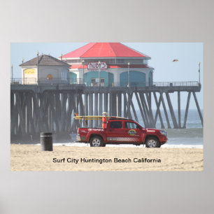 Surf City Poster