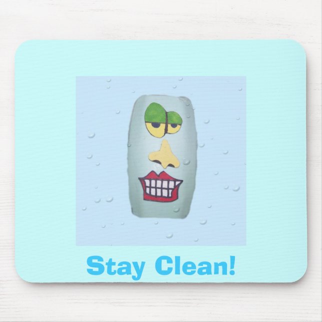 Surf Clean! Mouse Mat (Front)