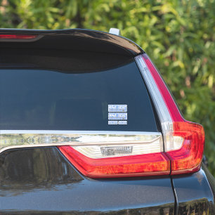 Surf contour rectangle stickers