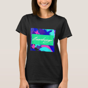 Surf Cowabunga Surfer Dude Chick Cool 80s 90s Vibe T-Shirt