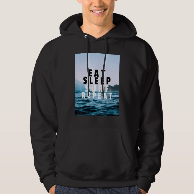 Surf Design Hoodie (Front)