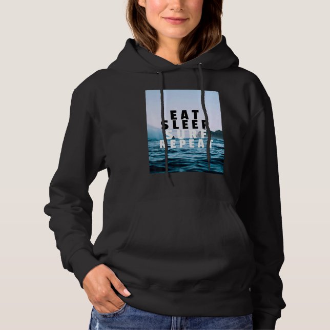 Surf Design Hoodie (Front)