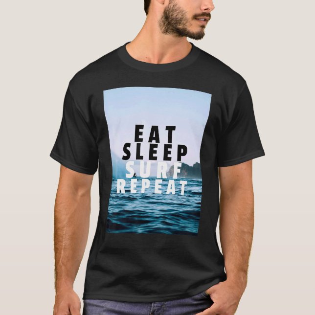 Surf Design T-Shirt (Front)