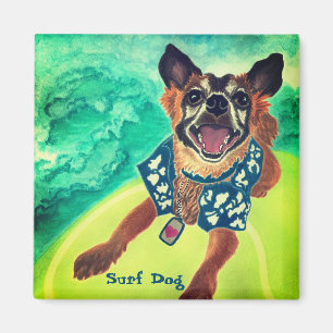 Surf Dog Magnet