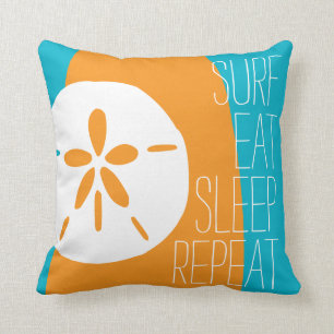 Surf Eat Sleep Repeat Cushion