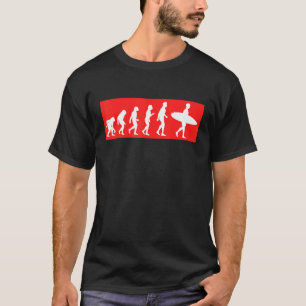 Surf Evolution Surfer Vacation Trip T-Shirt