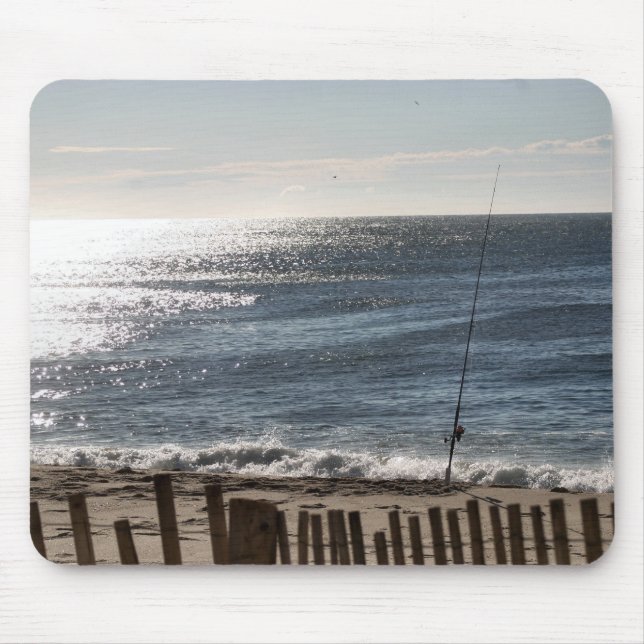 Surf Fishing Mouse Mat (Front)