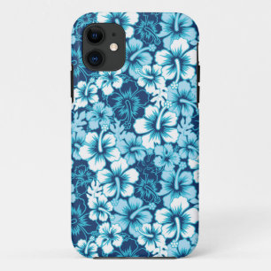 Surf Floral Hibiscus Pattern iPhone 11 Case