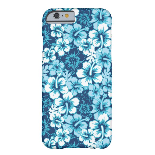 Surf Floral Hibiscus Pattern Case-Mate iPhone Case (Back)