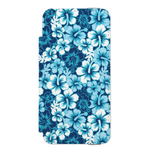 Surf Floral Hibiscus Pattern Incipio Watson™ iPhone 5 Wallet Case