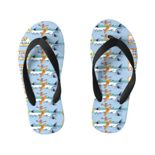 Surf Florida toddler flip flops