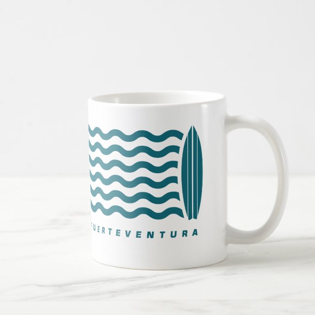 Surf Fuerteventura Coffee Mug (Right)