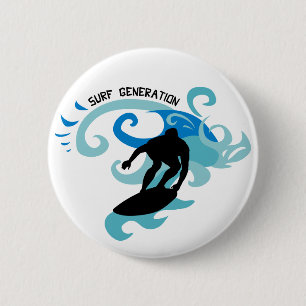 Surf Generation 6 Cm Round Badge