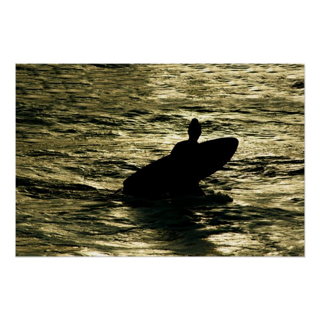 Surf Golden Hour - POSTER (Front)