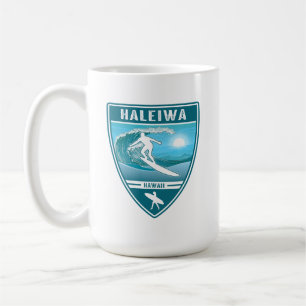 Surf Haleiwa Hawaii Coffee Mug