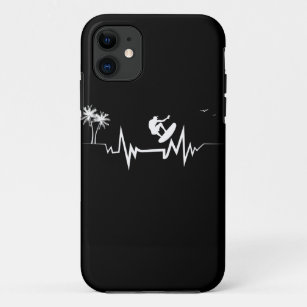 Surf Heartbeat product Cool Gift for Surfers Case-Mate iPhone Case