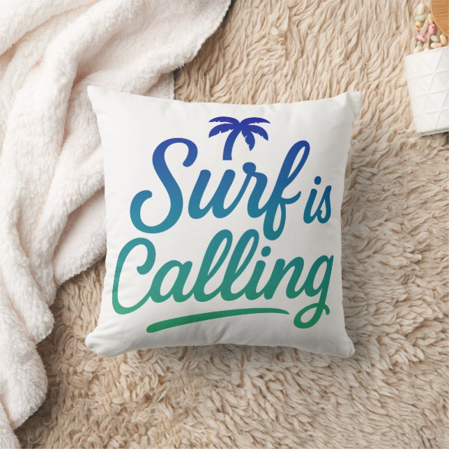 Surf is calling  cushion (Blanket)