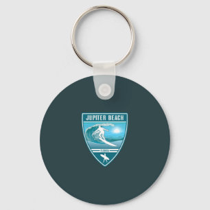 Surf Jupiter Beach Florida Key Ring