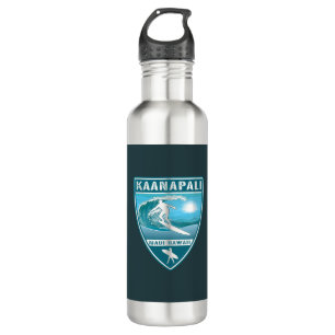 Surf Kaanapali Maui Hawaii 710 Ml Water Bottle