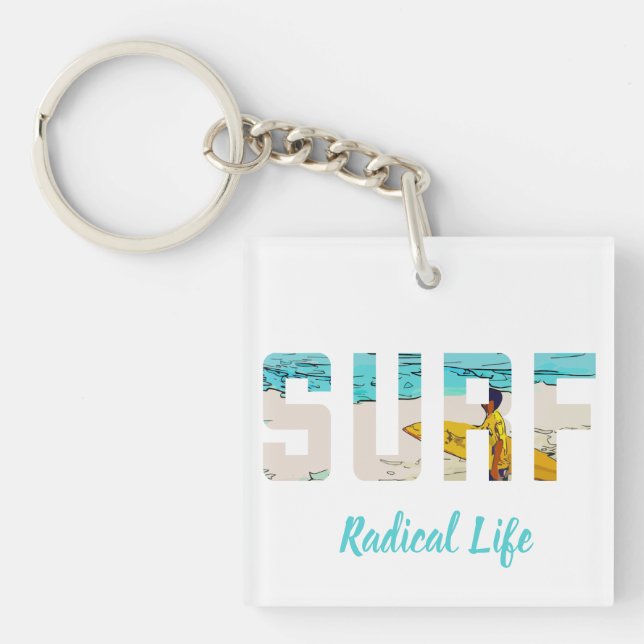 Surf Key Ring (Front)