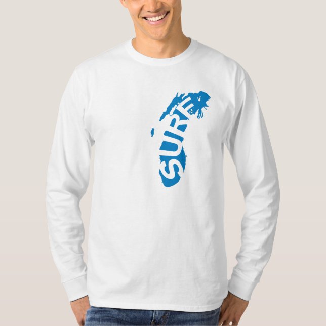 Surf Lake Michigan T-Shirt (Front)