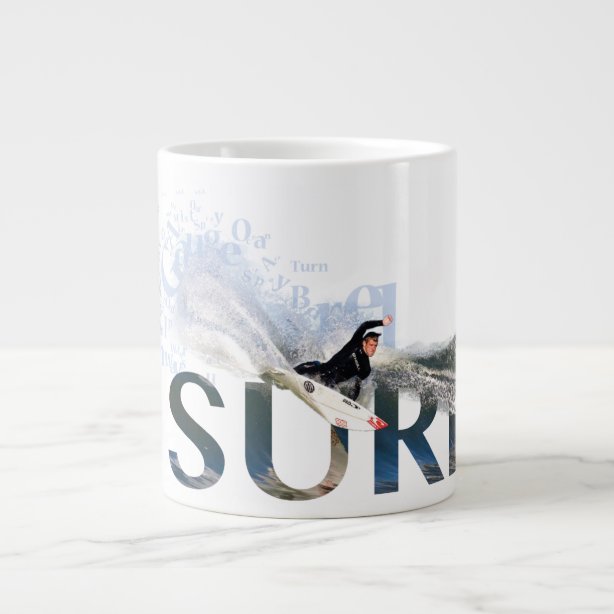 Surf Coffee & Travel Mugs | Zazzle UK