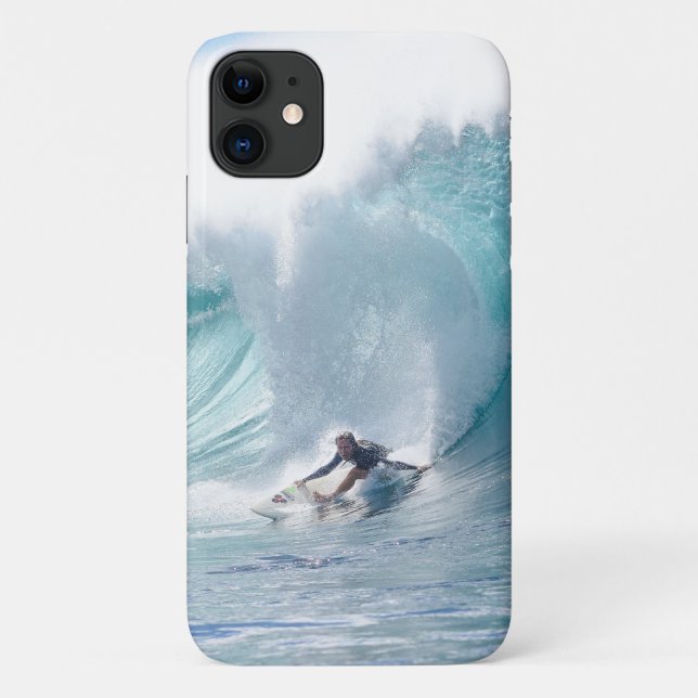 Surf Legend Rochelle Ballard Surfing Hawaiian Wave Case-Mate iPhone Case (Back)