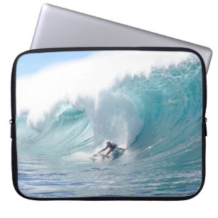 Surf Legend Rochelle Ballard Surfing Hawaiian Wave Laptop Sleeve