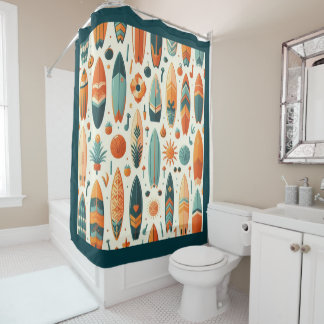 Surf Life Shower Curtain