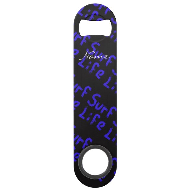 surf life spray-painted blue  any colour (Front)
