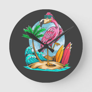Surf Like a Mingo! Acrylic Wall Clock