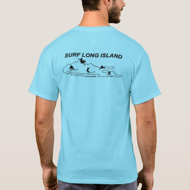 Surf Long Island t-shirt (Back)