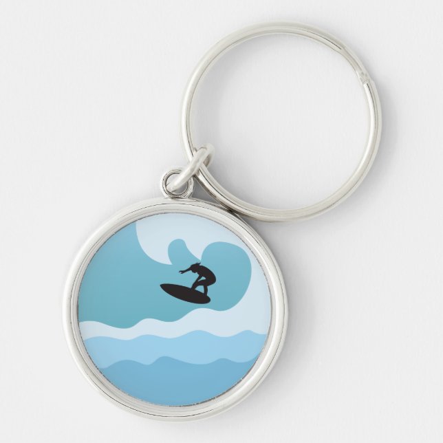 SURF LOVER KEY RING (Front)