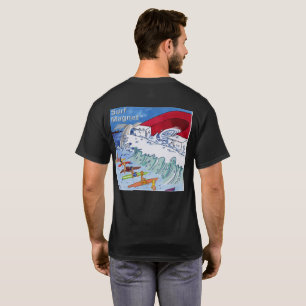 Surf Magnet men black T-shirt back
