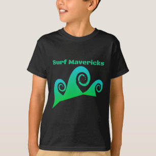 Surf Maverick's Surfing California Beaches T-Shirt
