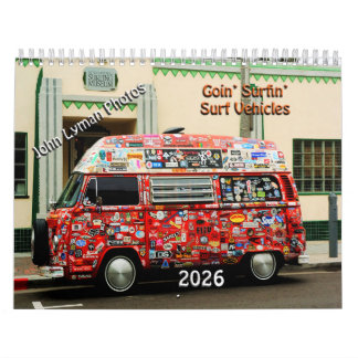 Surf Mobiles 2026 Calendar