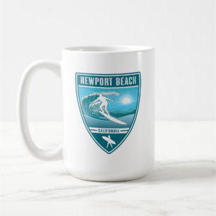 Surf Newport Beach California Coffee Mug