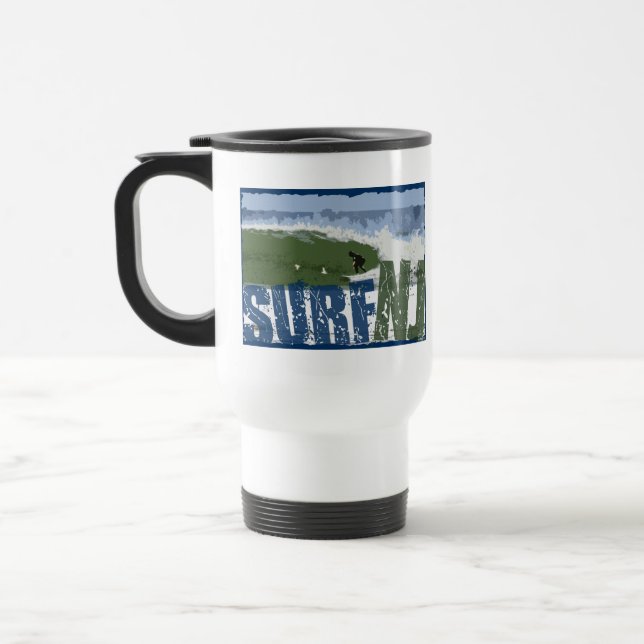 Surf NJ Travel Mug (Left)