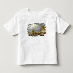Surf on a Rocky Coast, 1835 Toddler T-Shirt