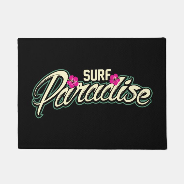 Surf Paradise  Doormat (Front)