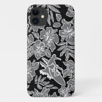 Surf Pareau Hawaiian Hibiscus Surfing Grey