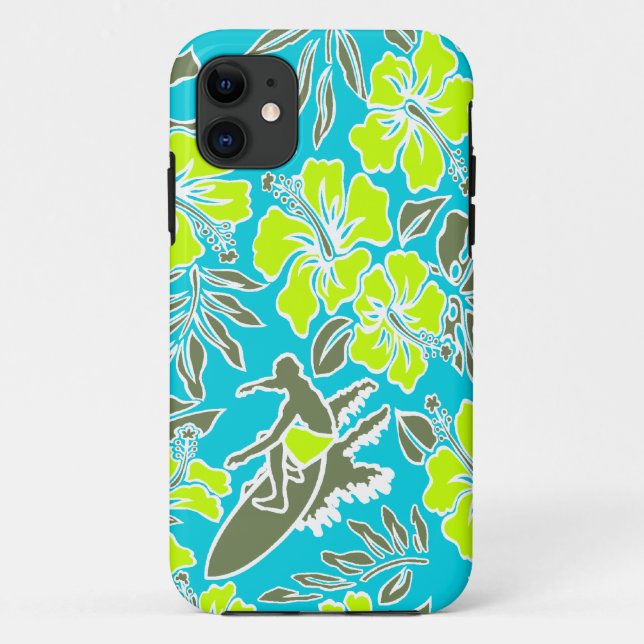 Surf Pareau Hawaiian iPhone 5 Cases (Back)