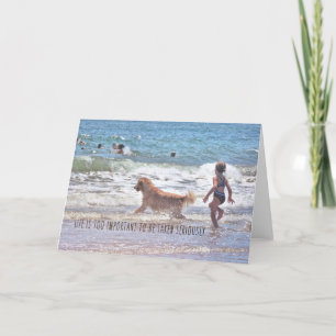 SURF PLAY Greeting Card