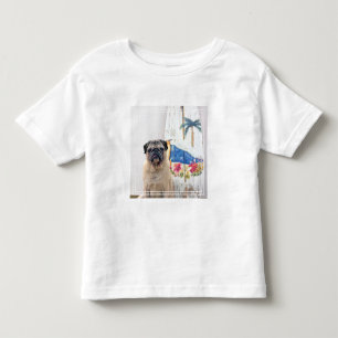 Surf Pug Toddler T-Shirt