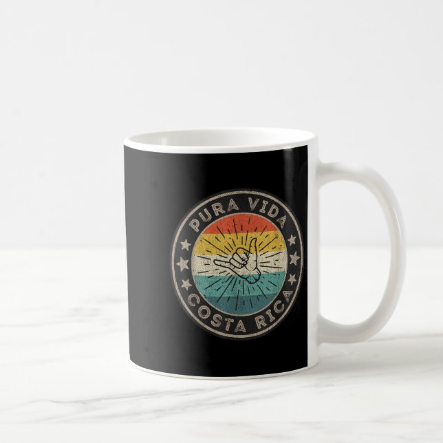 Surf Quote Clothes Surfing Accessories Costa Rica  Coffee Mug (Right)