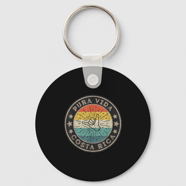 Surf Quote Clothes Surfing Accessories Costa Rica  Key Ring (Front)