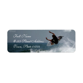 Surf Report Mailing Label